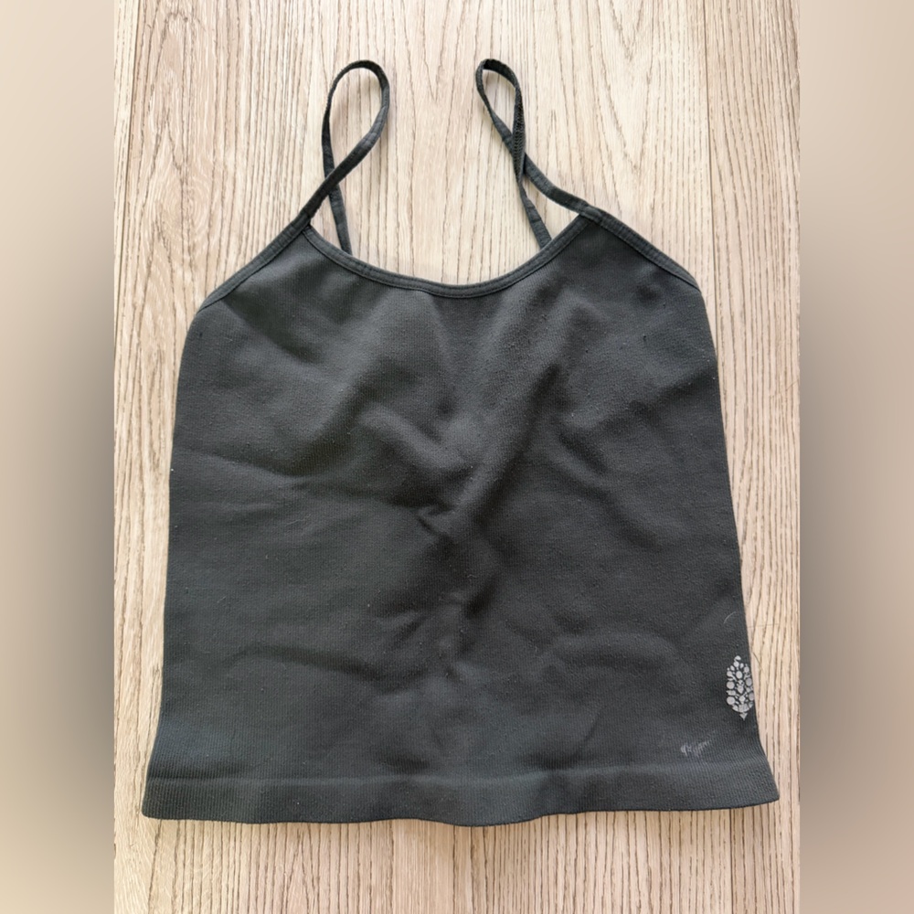 Free People Gray Tank Top - Size Medium